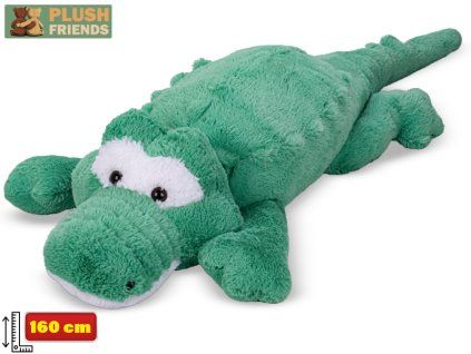 Plyšový krokodýl, 160 cm